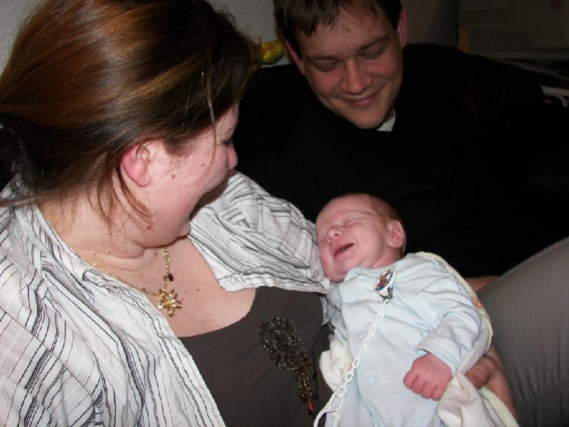 2008-02-05 026.jpg - Mor og far med min nye fætter Marcus